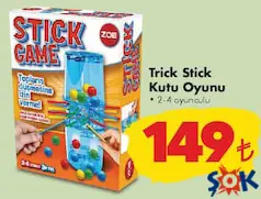 TRİCK STİCK KUTU OYUNU
